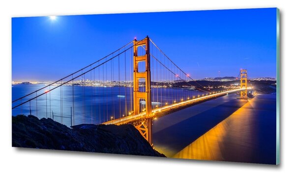 Foto obraz sklo tvrzené Most San Francisco osh-83013972