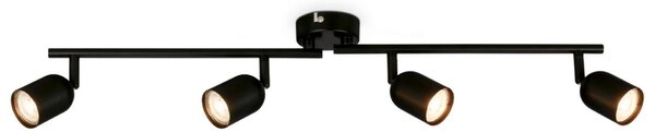 BRILONER Bodové svítidlo Spot, 70,5 cm, 4x GU10 max. 9W, černá 2145045