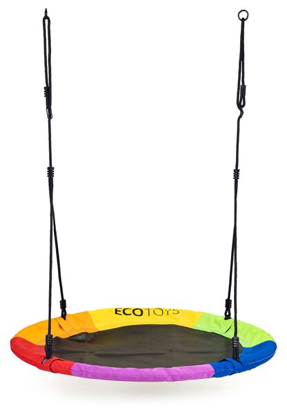 Závěsné zahradní houpačka Ecotoys 100 x 100cm