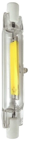 Prémiová LED žárovka R7s 78mm, 5W, 500lm, COB, denní, ekvivalent 42W