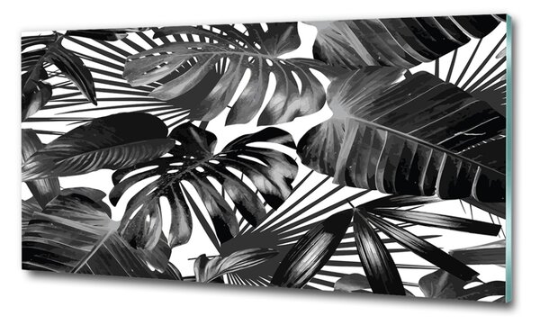 Fotoobraz skleněný na stěnu do obýváku Tropické listí osh-83345208