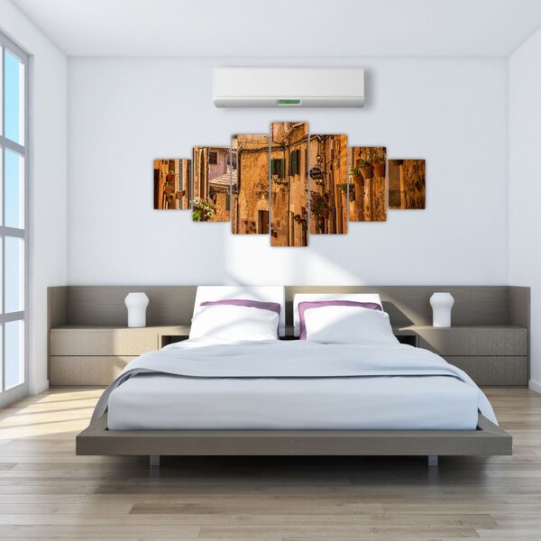 Obraz - Španělská ulice (210x100 cm)