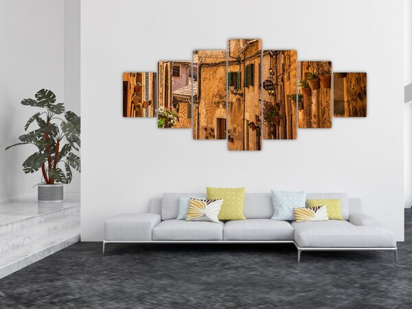 Obraz - Španělská ulice (210x100 cm)