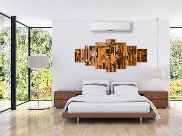 Obraz - Španělská ulice (210x100 cm)
