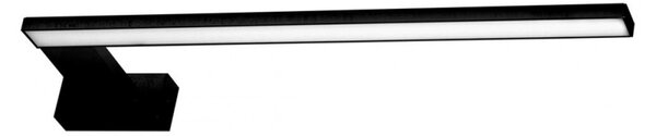 Milagro LED nástěnné svítidlo na zrcadlo SHINE Milagro, 45cm, 11W, IP44 Barva: Černá - levá