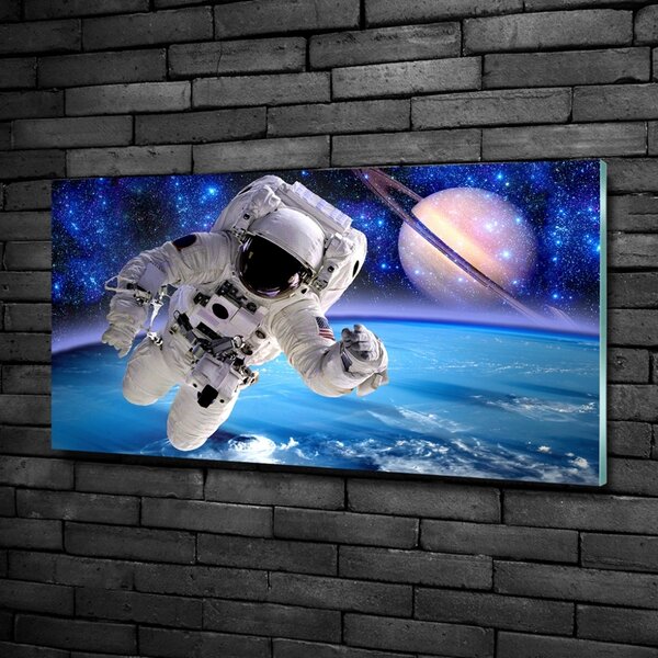 Fotoobraz skleněný na stěnu do obýváku Kosmonaut osh-83411618