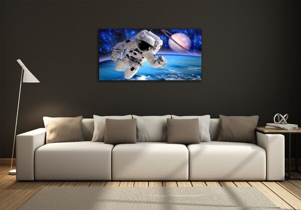 Fotoobraz skleněný na stěnu do obýváku Kosmonaut osh-83411618