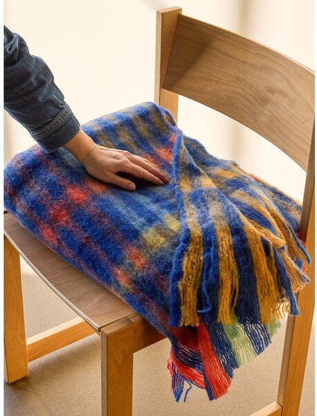 Deka s příměsí vlny 140x200 cm Loom – Hübsch