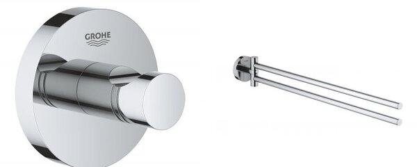 Sada věšák na ručník Grohe Essentials 40371001, věšák na ručník Grohe Essentials 40364001