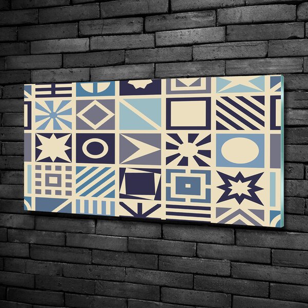 Fotoobraz na skle Geometrické pozadí osh-83848616