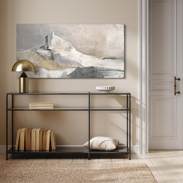 Obraz s ručně malovanými prvky na plátně 140x70 cm Nordic Shapes – Malerifabrikken