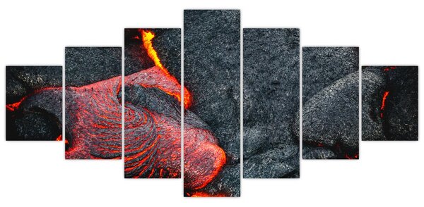 Obraz - Láva (210x100 cm)