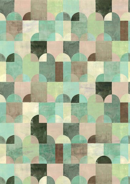Vliesová geometrická fototapeta na zeď, DG4ILA2051-260, Wall Designs IV, Khroma by Masureel
