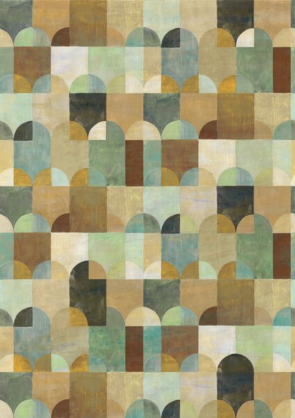 Vliesová geometrická fototapeta na zeď, DG4ILA2021-260, Wall Designs IV, Khroma by Masureel