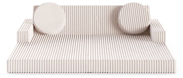 Rozkládací pohovka VARIANT BÍLÁ SZTRUKS 160x80