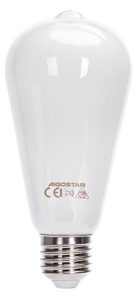 LED Žárovka ST64 E27/8W/230V 2700K - Aigostar