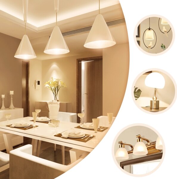 LED Žárovka ST64 E27/8W/230V 2700K - Aigostar