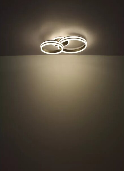 Globo GLB67314-90 LED přisazené stropní svítidlo GROUNI | 90W integrovaný LED zdroj | 4225lm | 2700-6000K