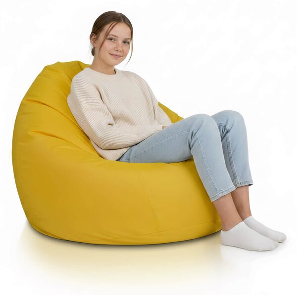 Sedací pytel Primabag Comfy žlutá