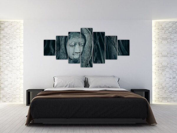 Obraz - Thajská tvář (210x100 cm)