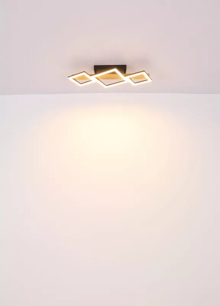 Globo GLB67288D2 LED přisazené stropní svítidlo DUSTIN | 35W integrovaný LED zdroj | 1880lm | 3000K