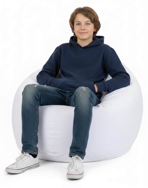 Sedací pytel Primabag Comfy bílá