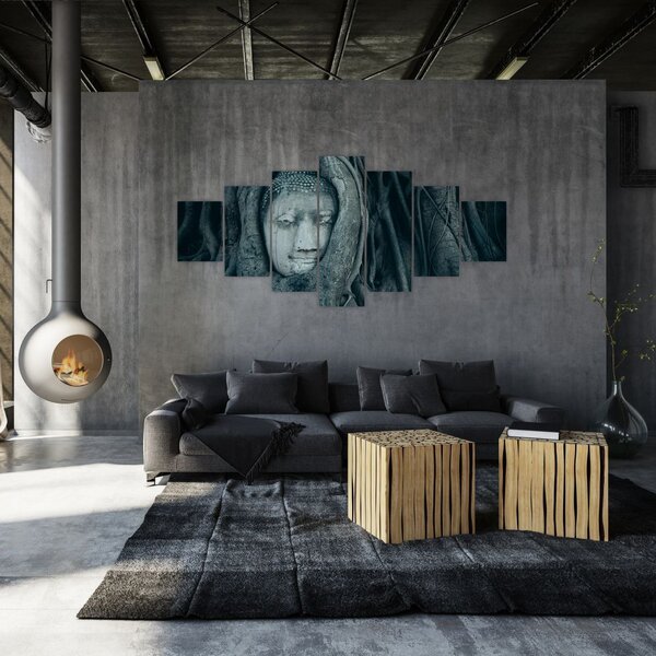 Obraz - Thajská tvář (210x100 cm)