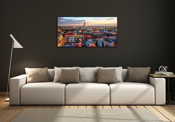 Foto obraz sklo tvrzené Panorama Vratislav osh-84243911