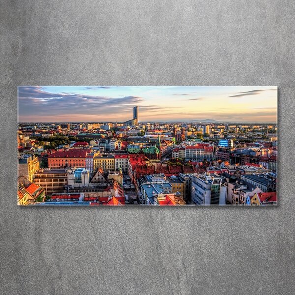 Foto obraz sklo tvrzené Panorama Vratislav osh-84243911