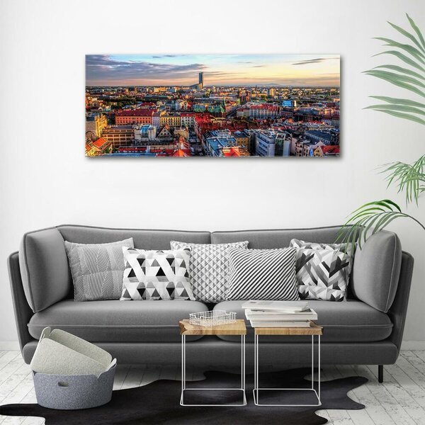 Foto obraz sklo tvrzené Panorama Vratislav osh-84243911