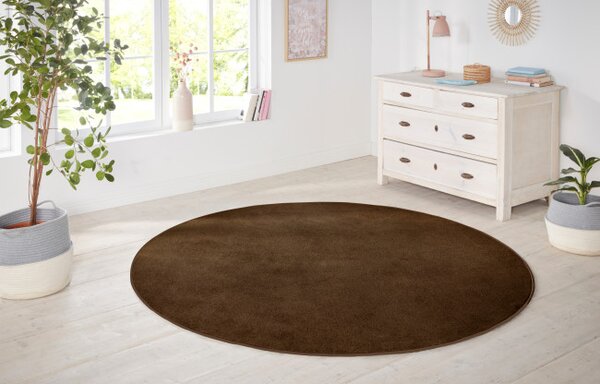 Koberec Hanse Home Nasty hnědý kruh