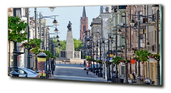 Fotoobraz skleněný na stěnu do obýváku Lodž Polsko osh-84323797