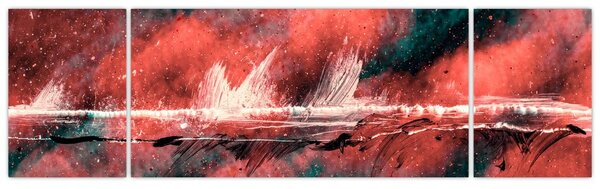 Obraz - Výbuch v petroleji (170x50 cm)