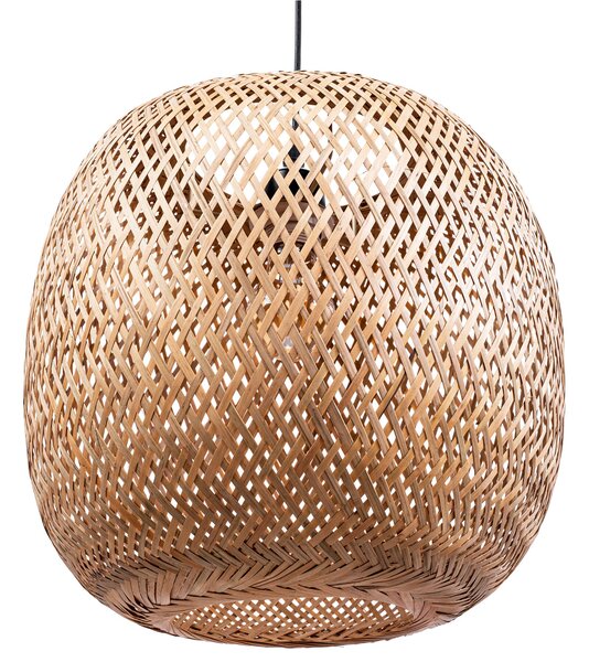 Toolight Natural, závěsné svítidlo 1xE27 APP1326-1CP, přírodní hnědá, OSW-05368