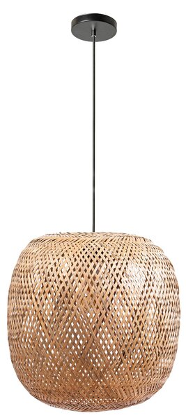 Toolight Natural, závěsné svítidlo 1xE27 APP1326-1CP, přírodní hnědá, OSW-05368