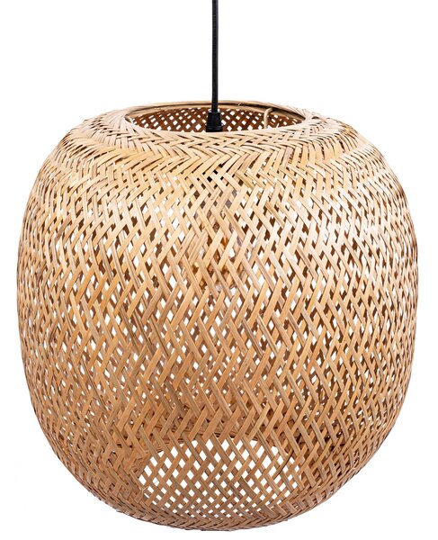 Toolight Natural, závěsné svítidlo 1xE27 APP1326-1CP, přírodní hnědá, OSW-05368