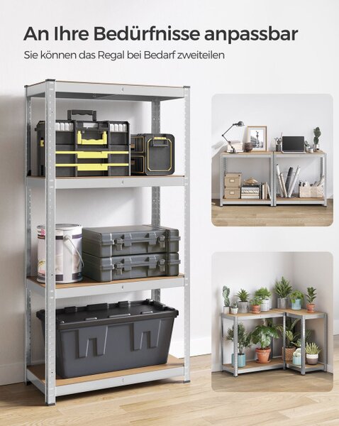 Regál 160x80x40 cm GLR044E01