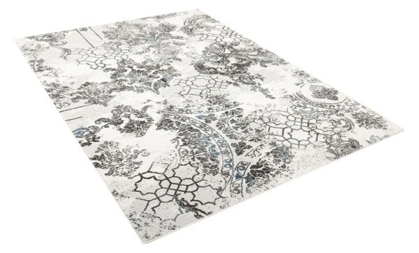 Koberec Argent 14721 U11 ornament modrý / krémový / šedý