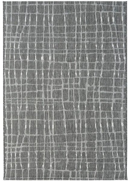Breno Kusový koberec ADRIA 36/GSG venkovní tmavě šedý, 160x230 cm