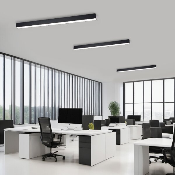 Brilagi - LED Stmív. stropní svítidlo SLEEKLINE LED/40W/230V Wi-Fi Tuya černá+DO