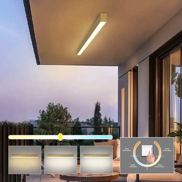 Brilagi - LED Koupelnové stropní svítidlo SLEEKLINE LED/40W/230V zlatá IP44