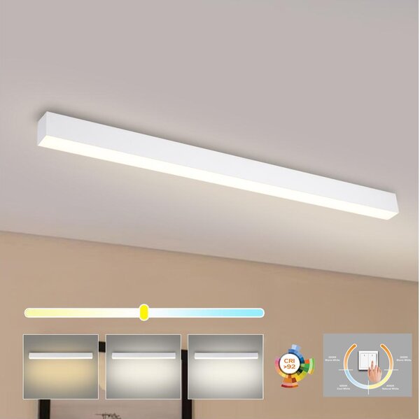 Brilagi - LED Koupelnové stropní svítidlo SLEEKLINE LED/40W/230V bílá IP44