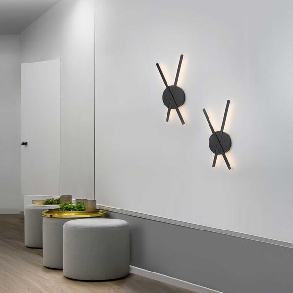 Nova Luce Reslin LED nástěnné svítidlo Bílá