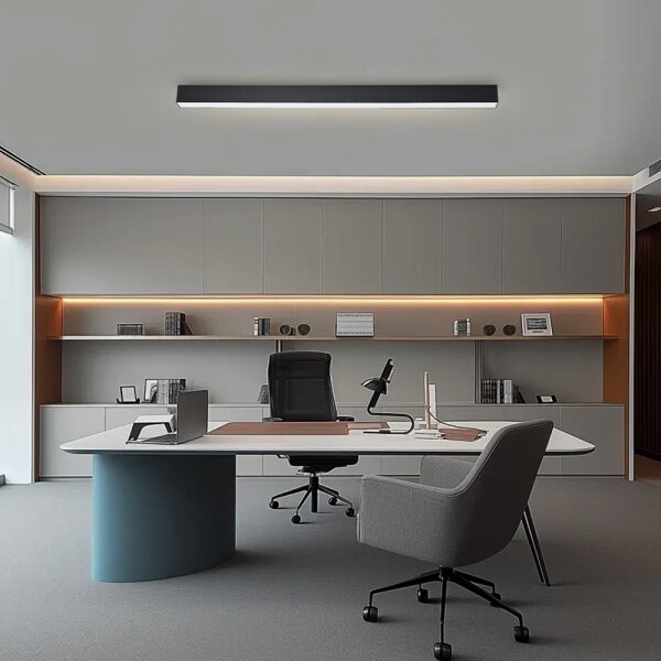 Brilagi - LED Stmív. stropní svítidlo SLEEKLINE LED/40W/230V Wi-Fi Tuya černá+DO
