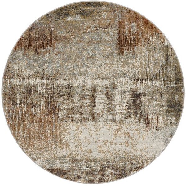 Breno Kusový koberec ARGENTUM kruh 63393/9248, 160x160 cm, Vícebarevné