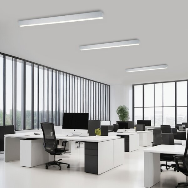 Brilagi - LED Stmív. stropní svítidlo SLEEKLINE LED/40W/230V Wi-Fi Tuya stříb+DO