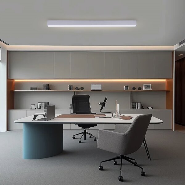 Brilagi - LED Stmív. stropní svítidlo SLEEKLINE LED/40W/230V Wi-Fi Tuya stříb+DO