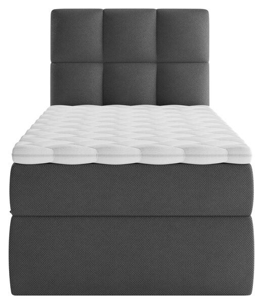 AMERICKÁ POSTEL, 90/200 cm, antracitová MID.YOU, Online Only