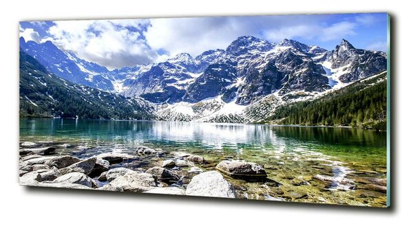 Foto obraz fotografie na skle Mořské oko Tatry osh-84961137