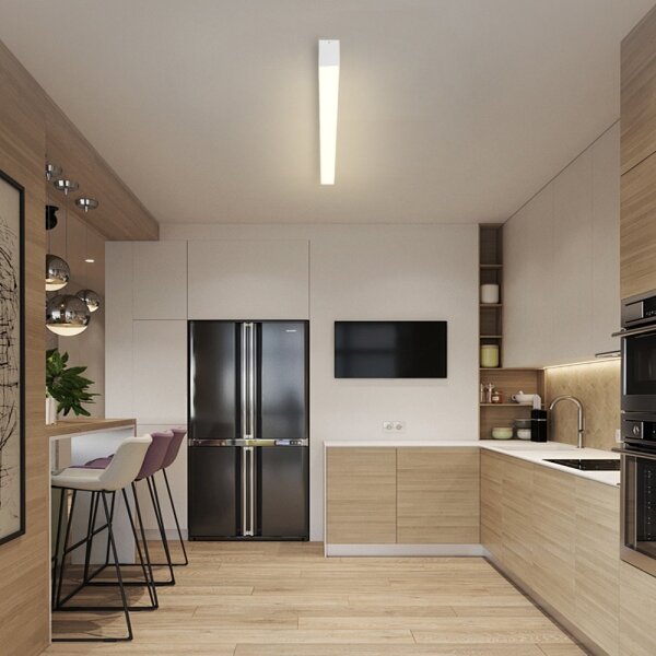 Brilagi - LED Stmív. stropní svítidlo SLEEKLINE LED/40W/230V Wi-Fi Tuya bílá+DO